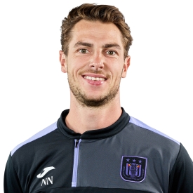 RSCA Futures' David Hubert celebrates after scoring during a soccer match  between RSC Anderlecht, Stock Photo, Picture And Rights Managed Image.  Pic. VPM-43637830