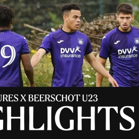 Embedded thumbnail for Highlights U23:  RSCA Futures - Beerschot U23
