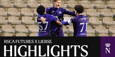 Embedded thumbnail for HIGHLIGHTS U23: RSCA Futures - Lierse