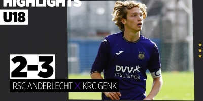 Embedded thumbnail for Highlights U18: RSCA - KRC Genk