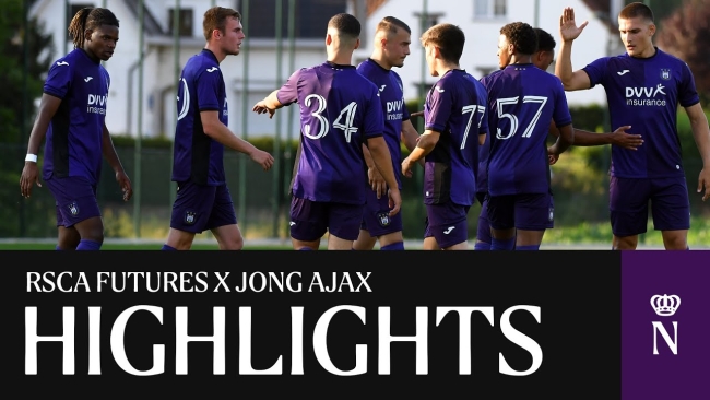 Embedded thumbnail for Amical : RSCA Futures 4-1 Jong Ajax