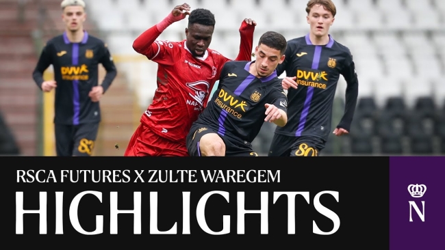 Embedded thumbnail for HIGHLIGHTS U23: RSCA Futures - Zulte Waregem