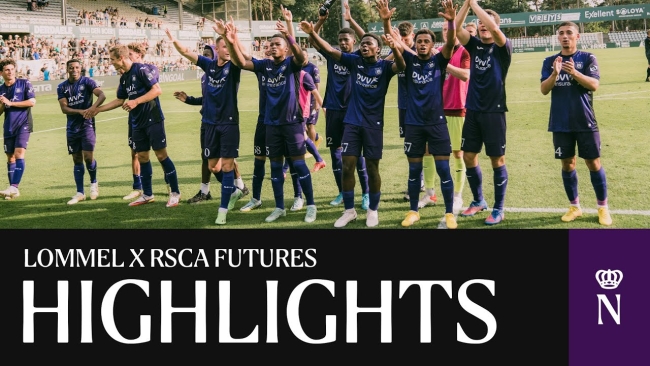 Embedded thumbnail for HIGHLIGHTS U23:  Lommel - RSCA Futures  