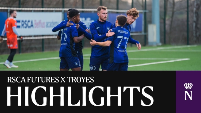 Embedded thumbnail for Highlights U23: RSCA Futures - Troyes