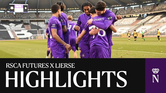 Embedded thumbnail for HIGHLIGHTS U23: RSCA Futures - Lierse 