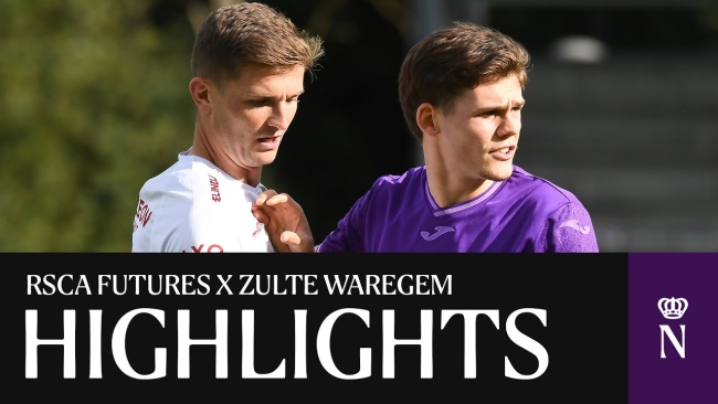 Embedded thumbnail for HIGHLIGHTS U23: RSCA Futures - Zulte Waregem