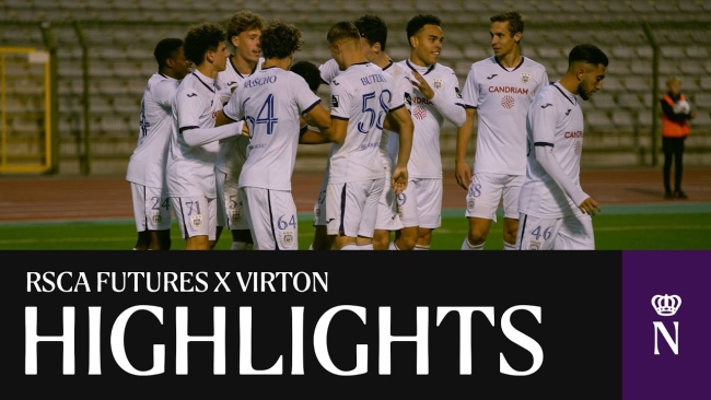 Embedded thumbnail for HIGHLIGHTS U23: RSCA Futures - Virton