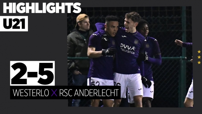 Embedded thumbnail for Cup U21: Westerlo 2-5 RSCA