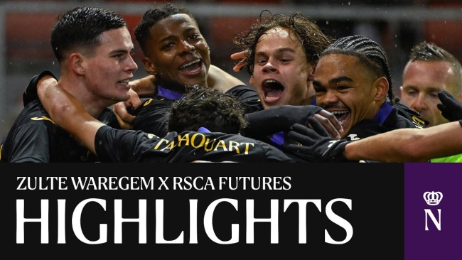 Embedded thumbnail for HIGHLIGHTS U23: Zulte Waregem - RSCA Futures