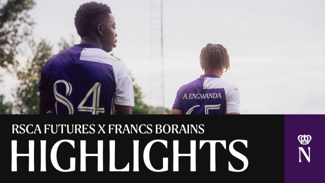 Embedded thumbnail for HIGHLIGHTS U23: RSCA Futures - Francs Borains